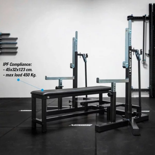 Banc Power Lifting Competition Xenios USA - Box Equipement Xenios USA - BSA PRO