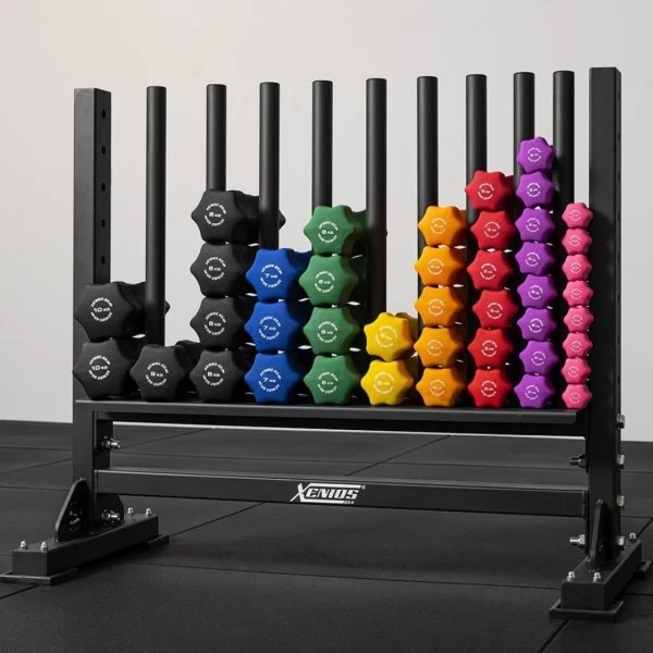 Rack Haltères Fitness Xenios USA - Storages Xenios USA - BSA PRO