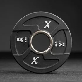 Disque noir 2.5 kg Rubber X-GRIPS Xenios USA - Equipement Functional Xenios USA - BSA PRO