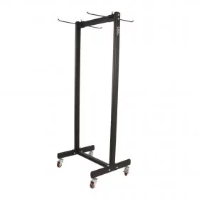 Rack à roulettes pour tapis noir - Racks de rangement Fitness - BSA PRO