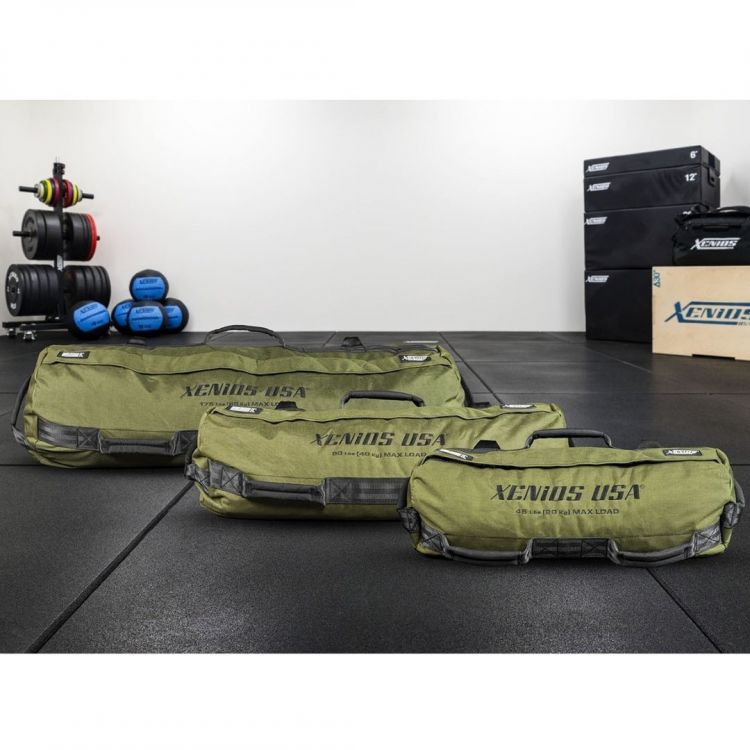 Sand Bag 80 kg militaire Xenios USA - Strongman Xenios USA - BSA PRO