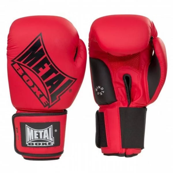 Gants compétition rouge - Gants Boxe - BSA PRO