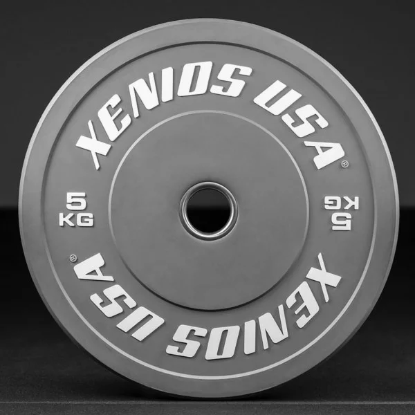 Disque Bumper Contest 5 kg Xenios USA - Disque Olympique Xenios USA - BSA PRO