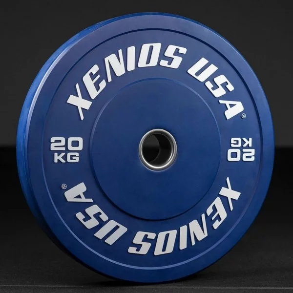 Disque Bumper Contest 20 kg Xenios USA - Disque Olympique Xenios USA - BSA PRO