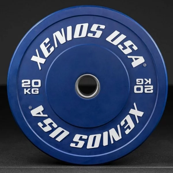 Disque Bumper Contest 20 kg Xenios USA - Disque Olympique Xenios USA - BSA PRO