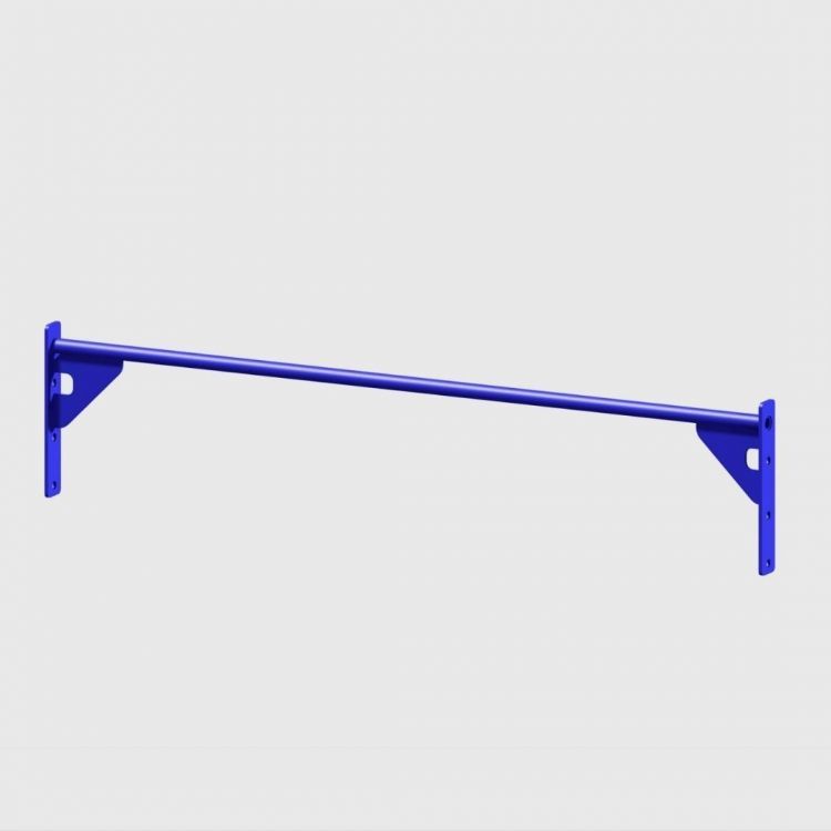Barre Muscle Up 168 cm Extra Grip bleue Elements Stations Cross training Xenios USA BSA PRO
