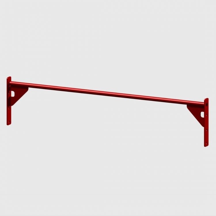 Barre Muscle Up 168 cm Extra Grip rouge Elements Stations Cross training Xenios USA BSA PRO Barre Muscle Up 168 cm Extra Grip rouge Elements Stations Cross training Xenios USA BSA PRO