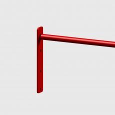 Barre Muscle Up 104 cm Extra Grip rouge Elements Stations Cross training Xenios USA BSA PRO