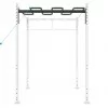 Snake Pull Up Bar 168 cm Xenios USA - Elements Stations Cross training Xenios USA - BSA PRO