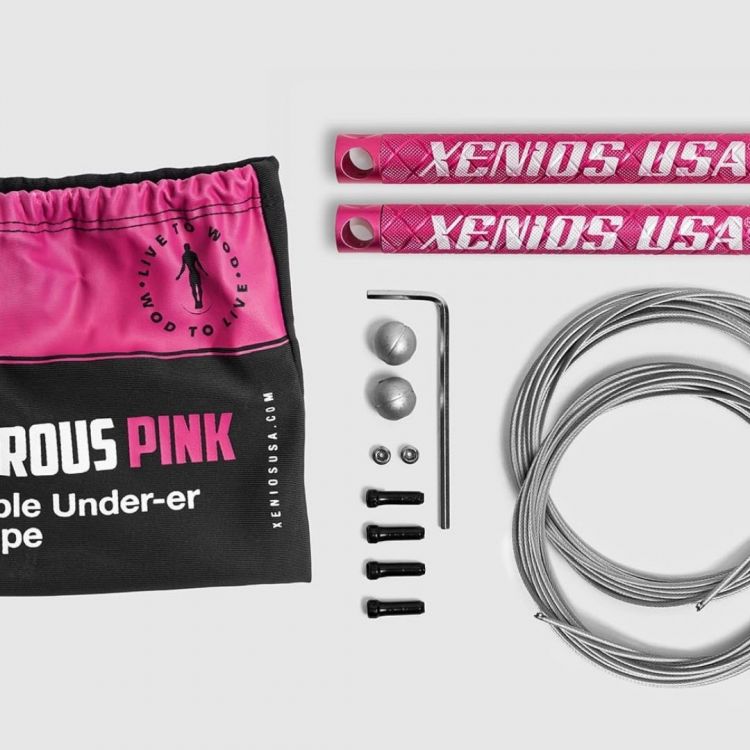 Corde à Sauter EVO High Speed pink Xenios USA - Accessoires Xenios USA - BSA PRO