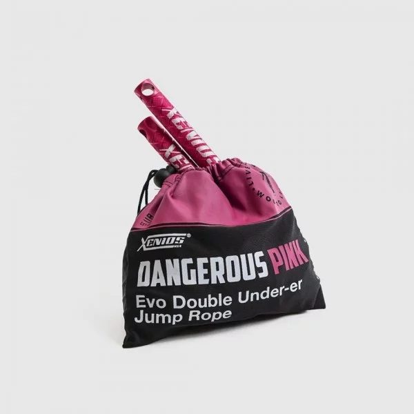 Corde à Sauter EVO High Speed pink Xenios USA - Accessoires Xenios USA - BSA PRO