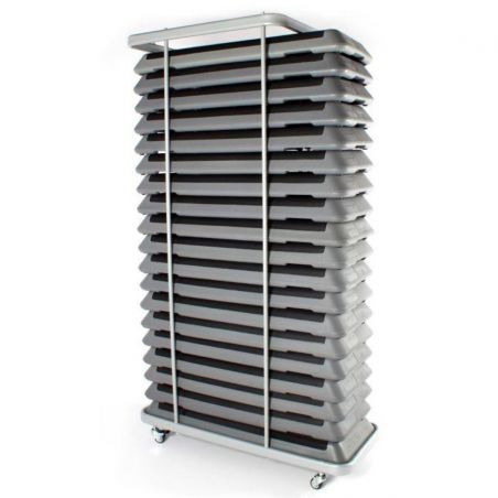 Rack pour steps argent Racks de rangement Fitness BSA PRO Rack pour steps argent Racks de rangement Fitness BSA PRO