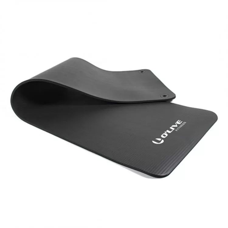 Tapis de Pilates noir Tapis Yoga BSA PRO