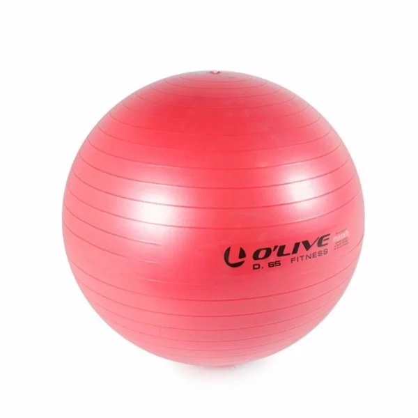 Ballon anti crevaison rouge - Ballons Fitness - BSA PRO