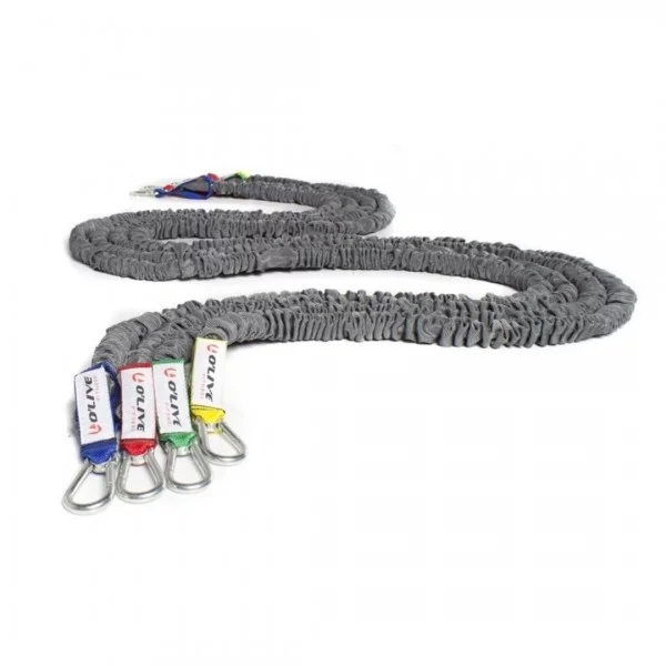 Elastique résistance léger 240 cm - Elastiques Fitness - BSA PRO