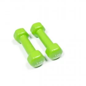 Haltères vinyl dumbbells 1 kg - Haltères et racks - BSA PRO