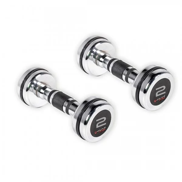 Haltères chromées 1 - 10 kg - Haltères et racks - BSA PRO