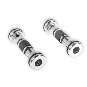 Haltères chromées 1 - 10 kg - Haltères et racks - BSA PRO