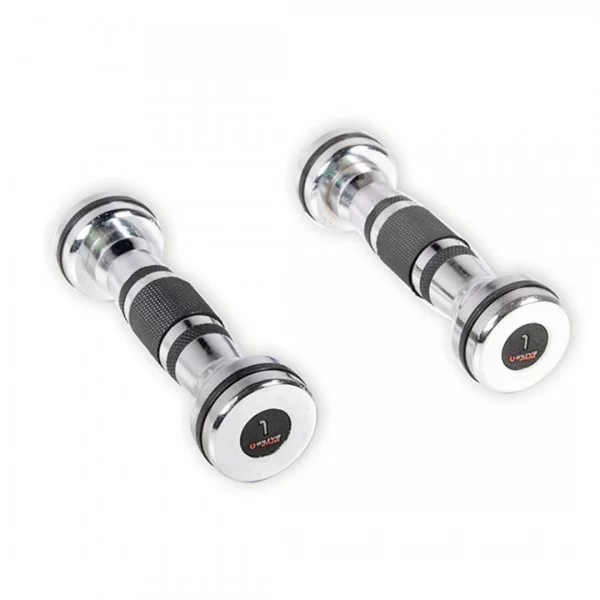 Haltères chromées 1 - 10 kg - Haltères et racks - BSA PRO