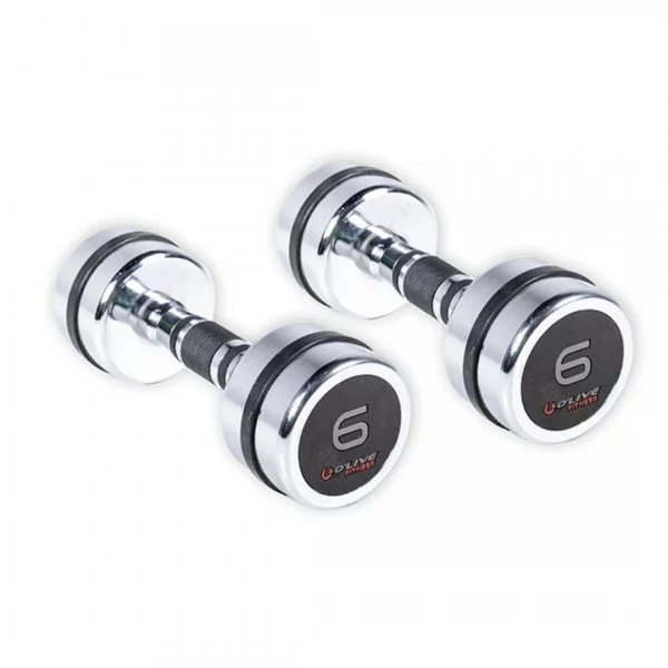 Haltères chromées 1 - 10 kg - Haltères et racks - BSA PRO