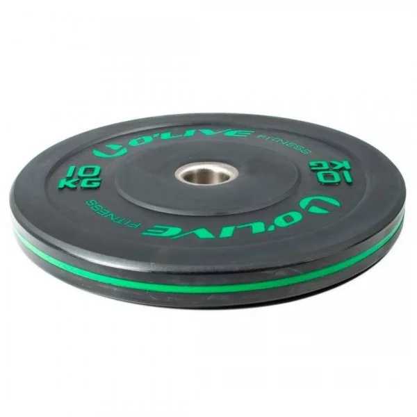 Bumper olympique 10 kg noir - Disques cross training - BSA PRO