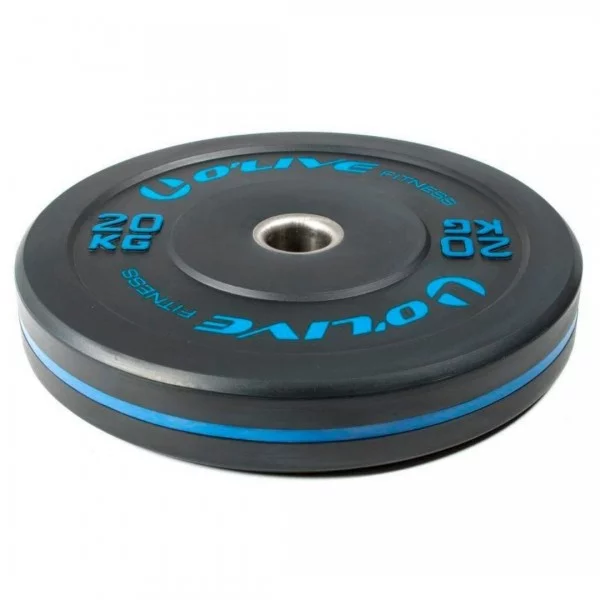 Bumper olympique 20 kg noir - Disques cross training - BSA PRO