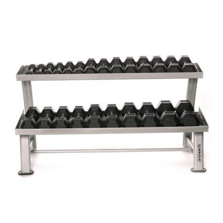 Rack pour haltères hexagonales gris Racks de musculation BSA PRO Rack pour haltères hexagonales gris Racks de musculation BSA PRO