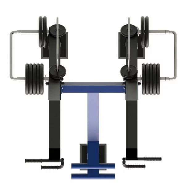 Biceps Curl Outdoor Street Barbell - Street Barbell - BSA PRO