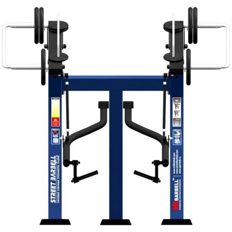 Biceps Curl Outdoor Street Barbell - Street Barbell - BSA PRO