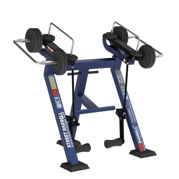 Legs Curl Outdoor Street Barbell - Street Barbell - BSA PRO