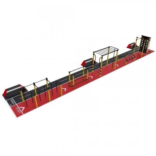 Street Workout Complex Stadium 20 m - Street Workout Stadium - BSA PRO