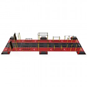 Street Workout Complex Stadium Double 20 m - Street Workout Stadium - BSA PRO