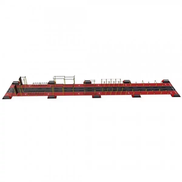 Street Workout Complex Stadium Double 40 m - Street Workout Stadium - BSA PRO