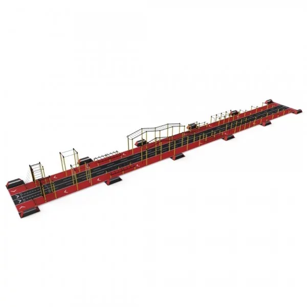 Street Workout Complex Stadium Double 50 m - Street Workout Stadium - BSA PRO