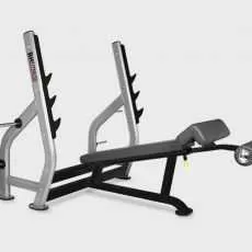 Banc développé décliné BH L855 Bancs Musculation BSA PRO