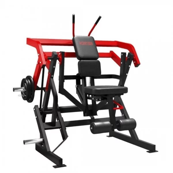 Abdominal oblique crunh PL noir - Machine Charge Libre - BSA PRO