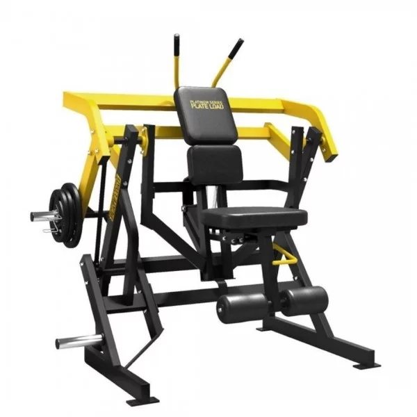 Abdominal oblique crunh PL noir - Machine Charge Libre - BSA PRO