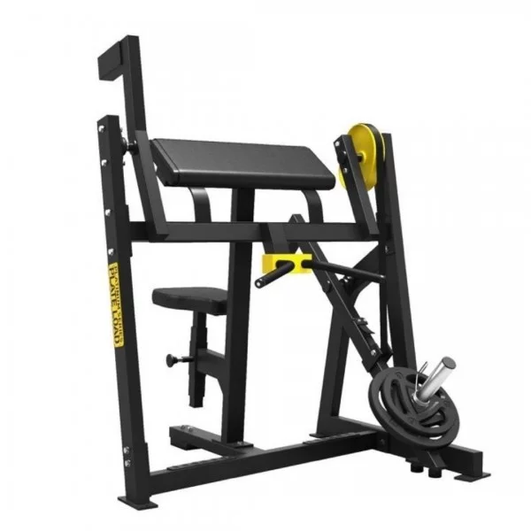 Biceps curl PL noir - Machine Charge Libre - BSA PRO