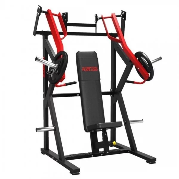 Incline press PL noir - Machine Charge Libre - BSA PRO