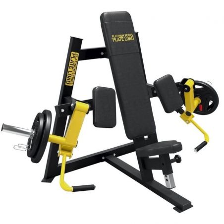 Curl Biceps alterné PL noir - Machine Charge Libre - BSA PRO