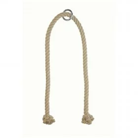 Corde à triceps en chanvre 150 cm - Accessoires de tirage - BSA PRO