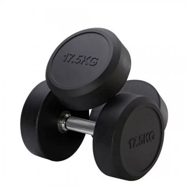 Haltères rondes monobloc - Haltères de musculation - BSA PRO