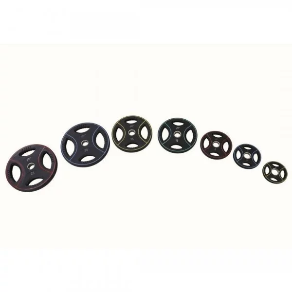 Disques noir Polyuréthane - Disques Olympiques - BSA PRO
