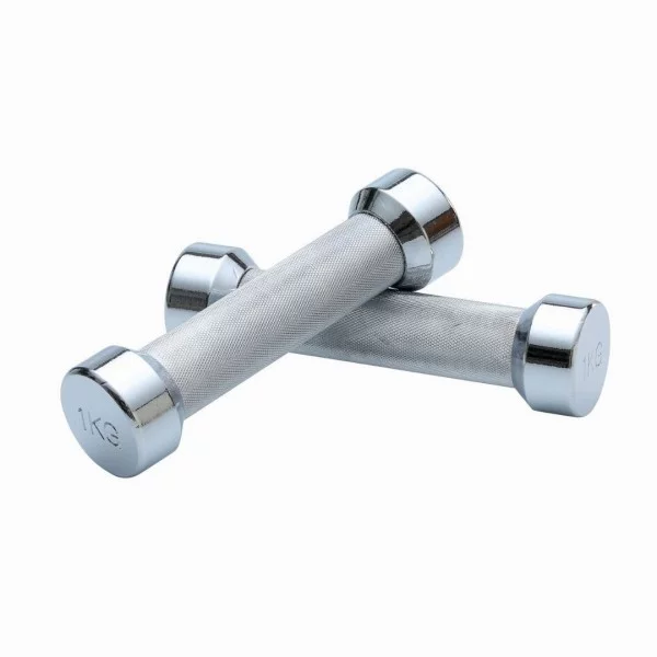 haltères Fitness chromées 1- 10 kg - Haltères et racks - BSA PRO