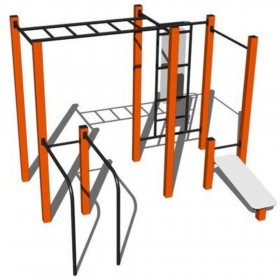 Cage Street Workout SW016 - Structures Calisthenics - BSA PRO