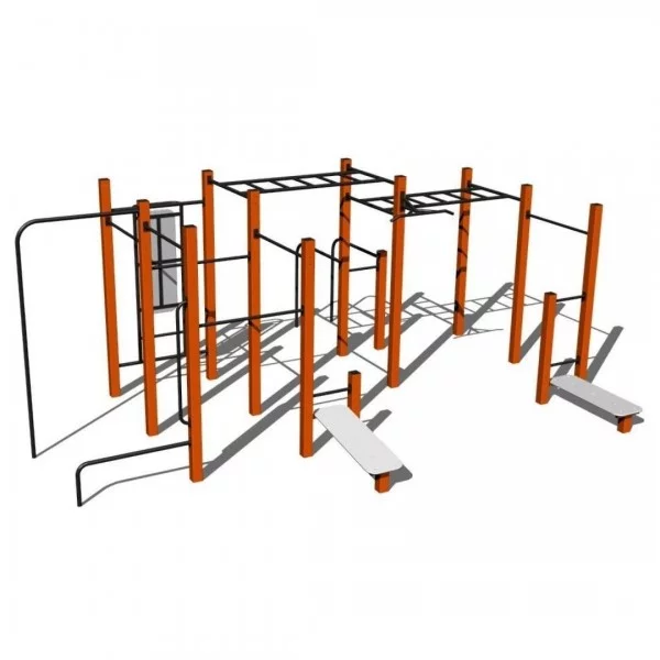 Cage Street Workout SW023 - Structures Calisthenics - BSA PRO