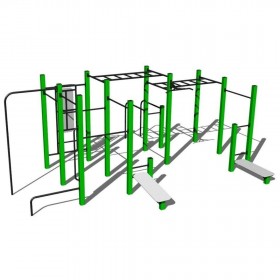 Cage Street Workout SW023 - Structures Calisthenics - BSA PRO