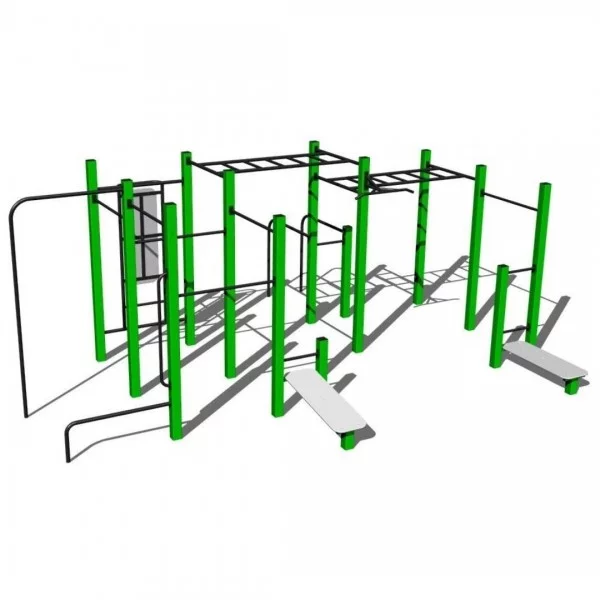 Cage Street Workout SW023 - Structures Calisthenics - BSA PRO