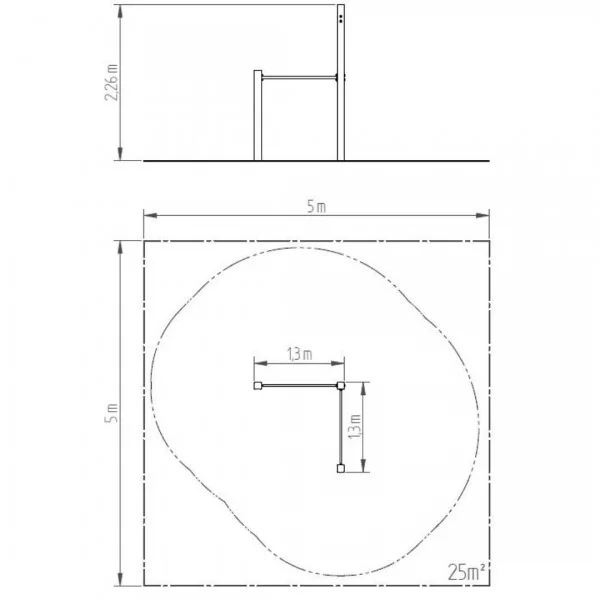 Cage Street Workout SW001 - Structures Calisthenics - BSA PRO
