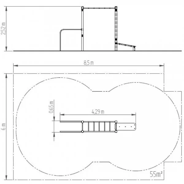 Cage Street Workout SW026 - Structures Calisthenics - BSA PRO